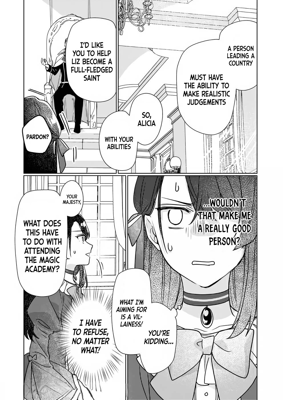 I'll Become a Villainess That Will Go Down in History ― The More of a Villainess I Become, the More the Prince will Dote on Me chapter 7 page 21