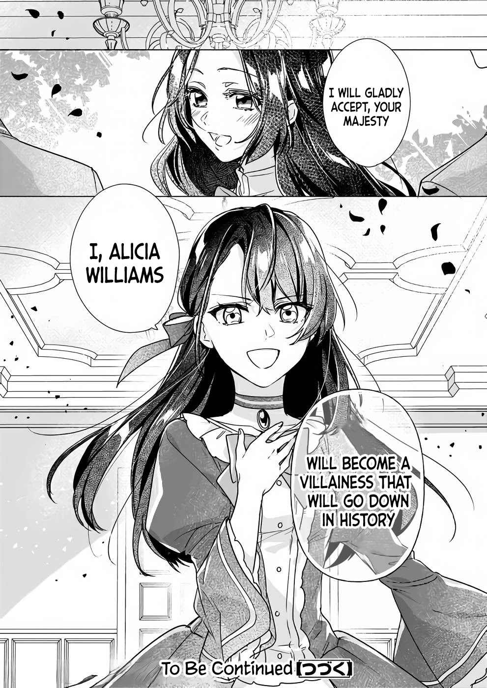 I'll Become a Villainess That Will Go Down in History ― The More of a Villainess I Become, the More the Prince will Dote on Me chapter 7 page 26