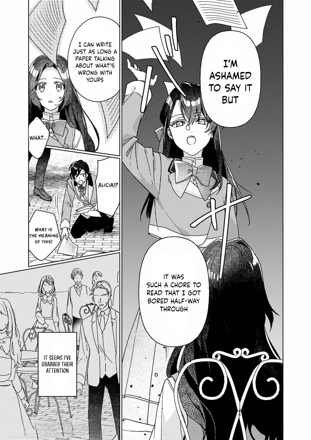 I'll Become a Villainess That Will Go Down in History ― The More of a Villainess I Become, the More the Prince will Dote on Me chapter 9 page 20