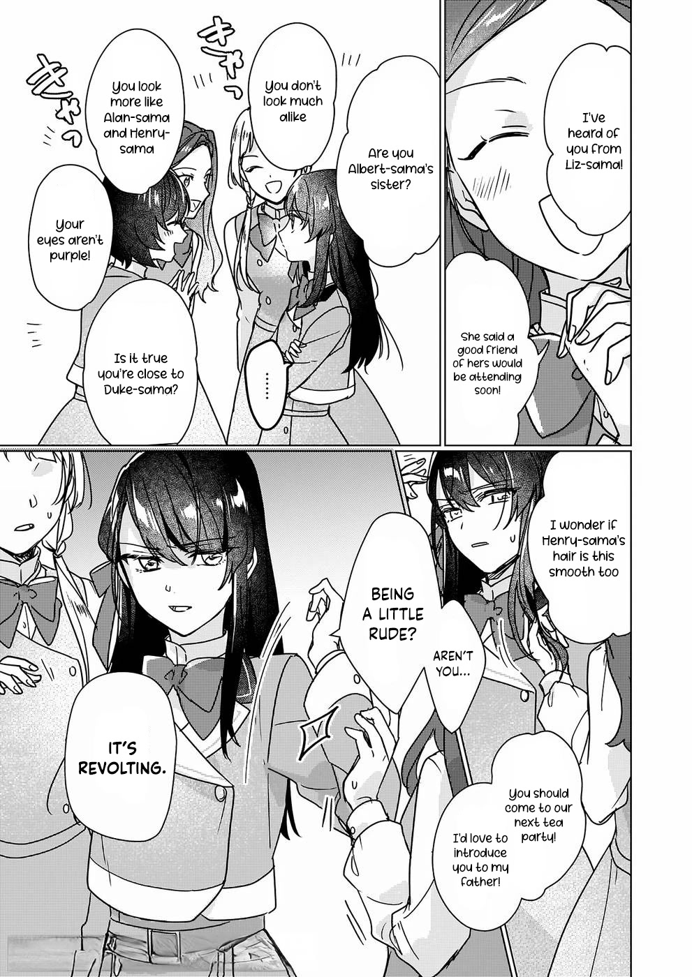 I'll Become a Villainess That Will Go Down in History ― The More of a Villainess I Become, the More the Prince will Dote on Me chapter 9 page 6