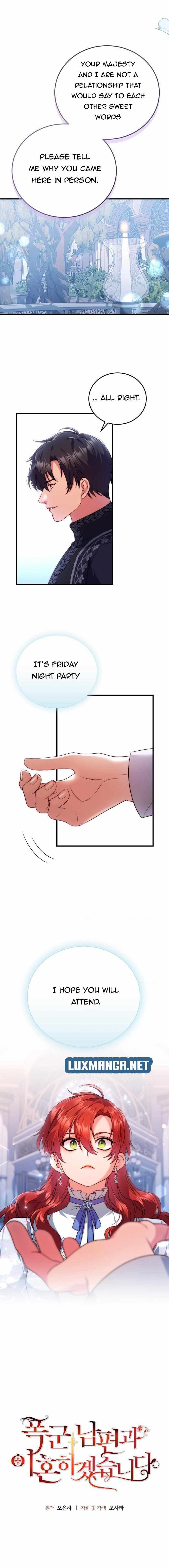 I’Ll Divorce My Tyrant Husband chapter 40 page 1