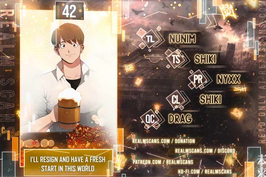 I’ll Resign And Have A Fresh Start In This World chapter 42 page 1