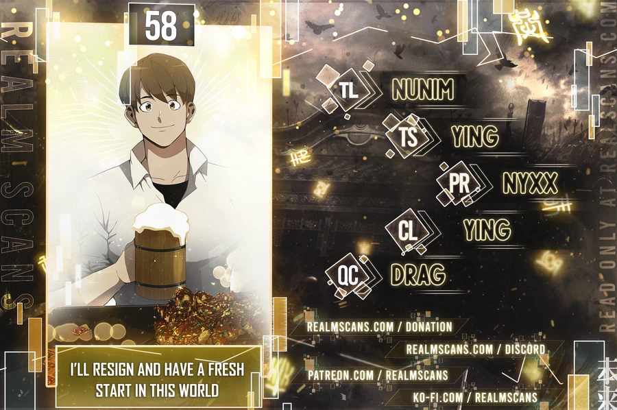 I’ll Resign And Have A Fresh Start In This World chapter 58 page 1