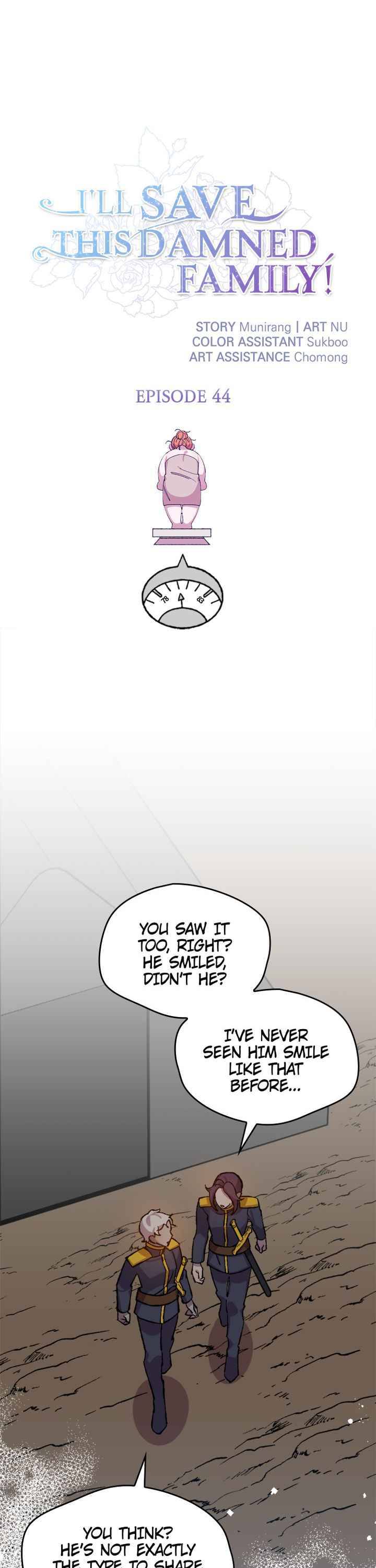 I'll Save This Damn Family! chapter 44 page 1