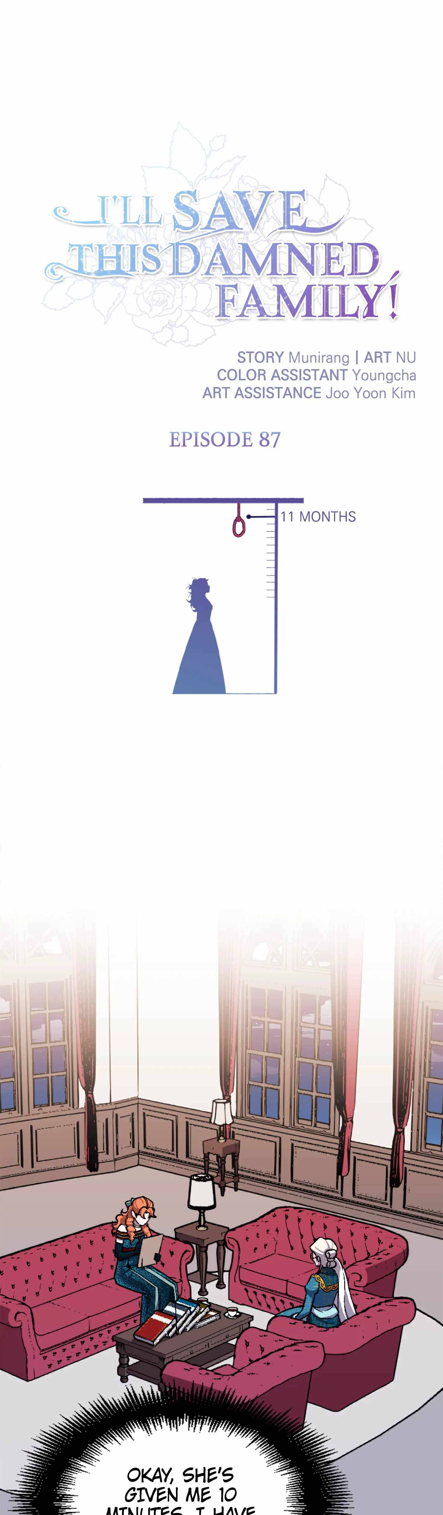 I'll Save This Damn Family! chapter 87 page 1