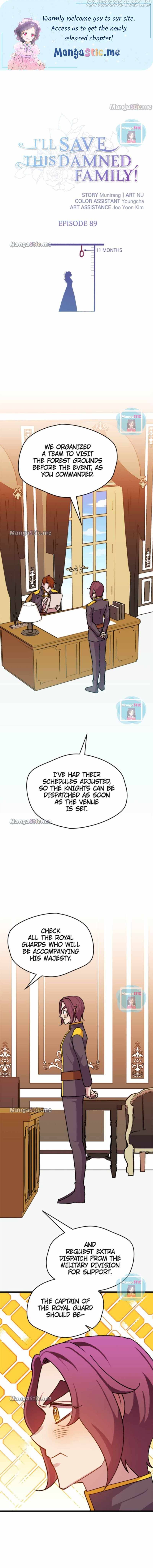 I'll Save This Damn Family! chapter 89 page 1