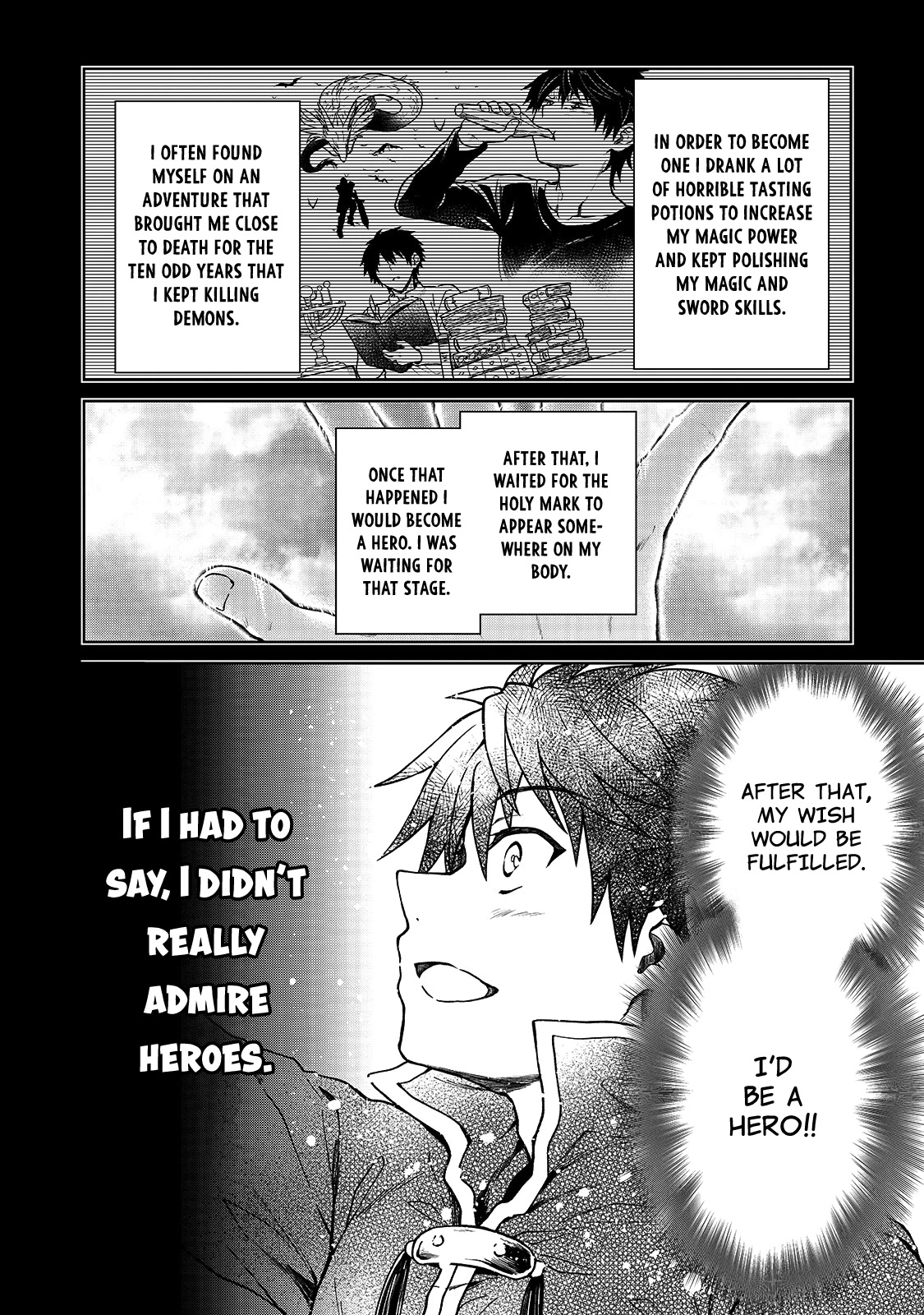 I’m a D-Rank Adventurer, for Some Reason I Got Recruited Into a Hero Party, and Now the Princess Is Stalking Me chapter 1 page 23