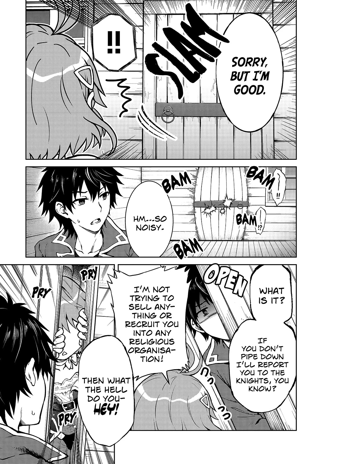 I’m a D-Rank Adventurer, for Some Reason I Got Recruited Into a Hero Party, and Now the Princess Is Stalking Me chapter 1 page 6