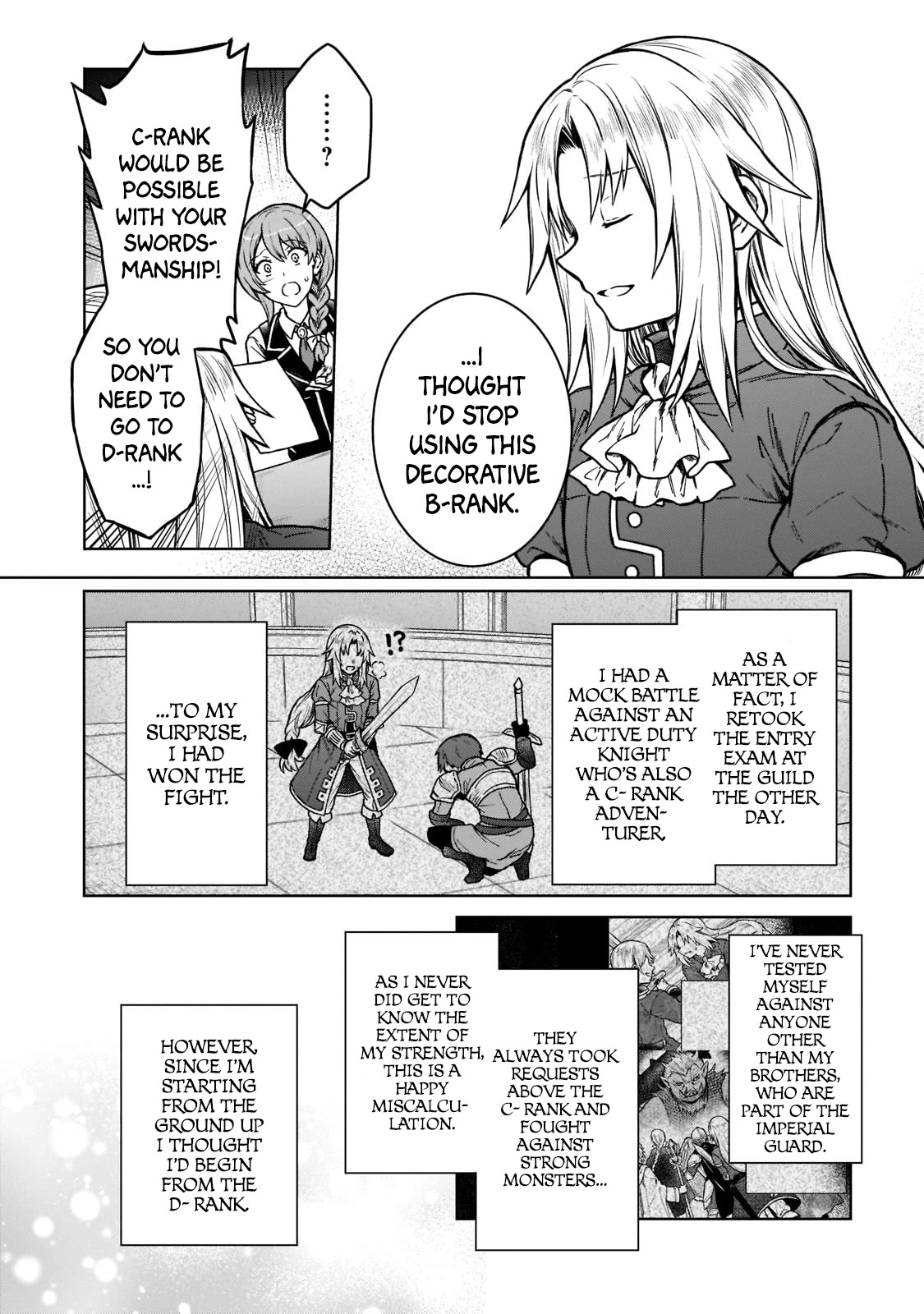 I’m a D-Rank Adventurer, for Some Reason I Got Recruited Into a Hero Party, and Now the Princess Is Stalking Me chapter 14 page 14