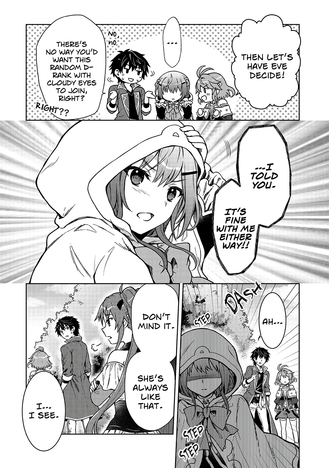 I’m a D-Rank Adventurer, for Some Reason I Got Recruited Into a Hero Party, and Now the Princess Is Stalking Me chapter 2 page 9