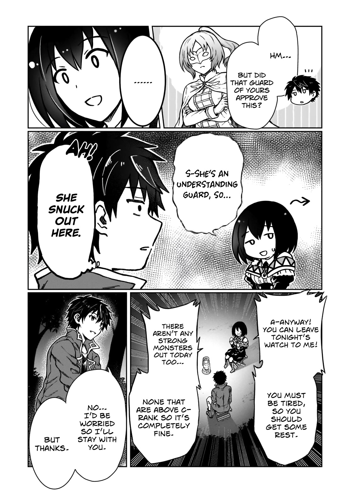 I’m a D-Rank Adventurer, for Some Reason I Got Recruited Into a Hero Party, and Now the Princess Is Stalking Me chapter 4 page 7