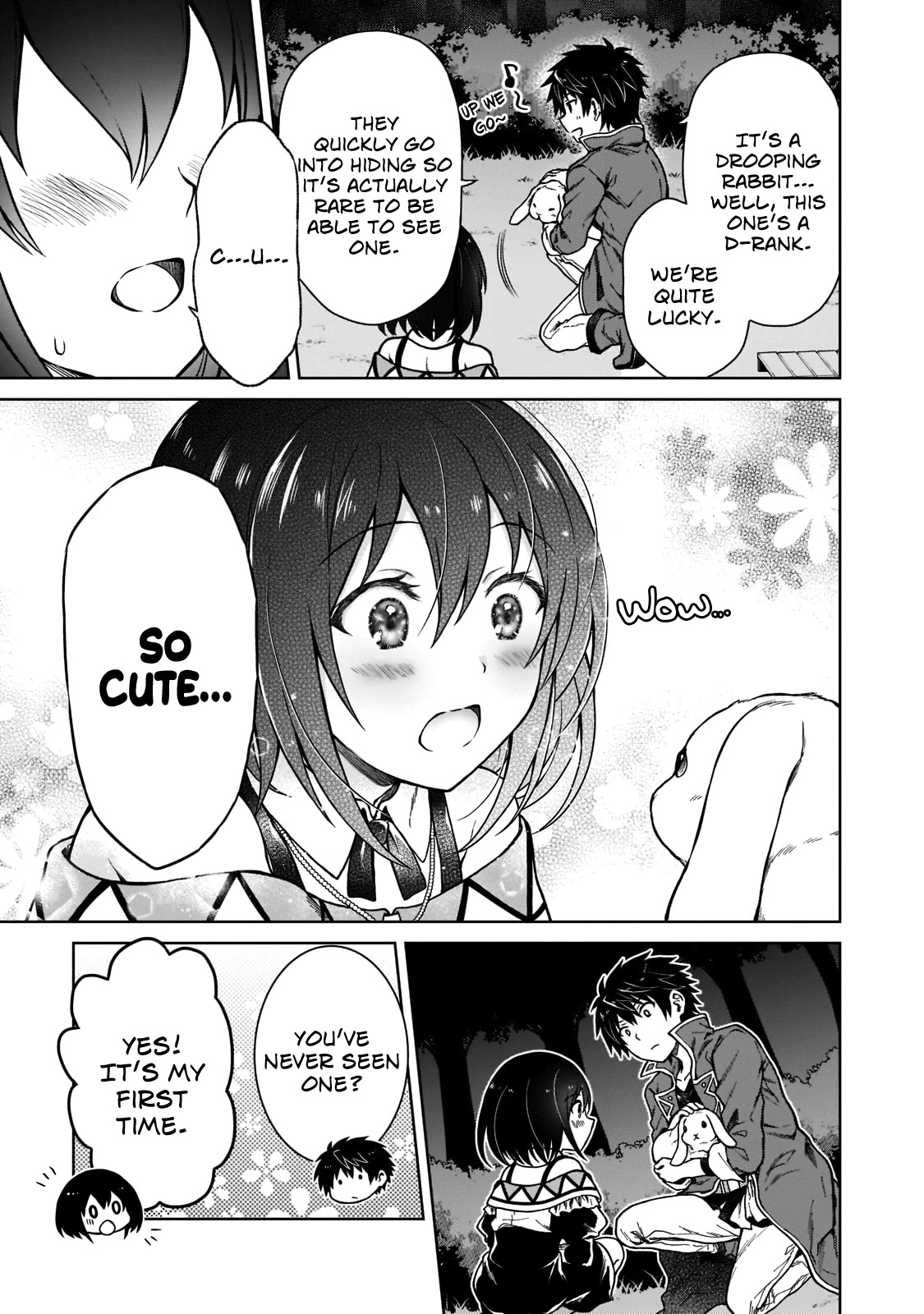 I’m a D-Rank Adventurer, for Some Reason I Got Recruited Into a Hero Party, and Now the Princess Is Stalking Me chapter 4 page 9