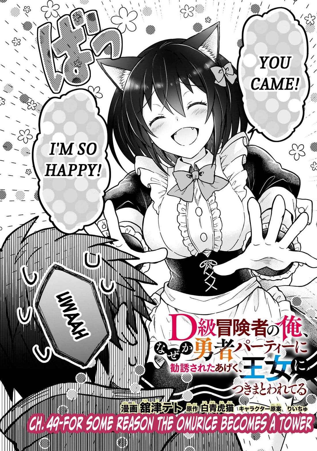 I’m a D-Rank Adventurer, for Some Reason I Got Recruited Into a Hero Party, and Now the Princess Is Stalking Me chapter 49 page 2