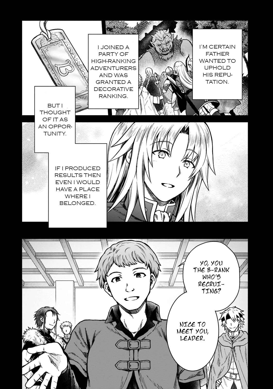 I’m a D-Rank Adventurer, for Some Reason I Got Recruited Into a Hero Party, and Now the Princess Is Stalking Me chapter 7 page 13