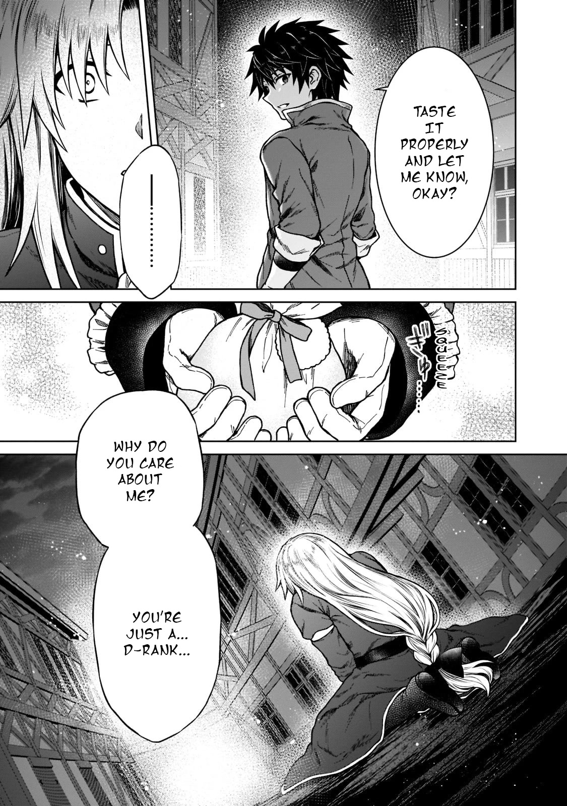 I’m a D-Rank Adventurer, for Some Reason I Got Recruited Into a Hero Party, and Now the Princess Is Stalking Me chapter 7 page 19