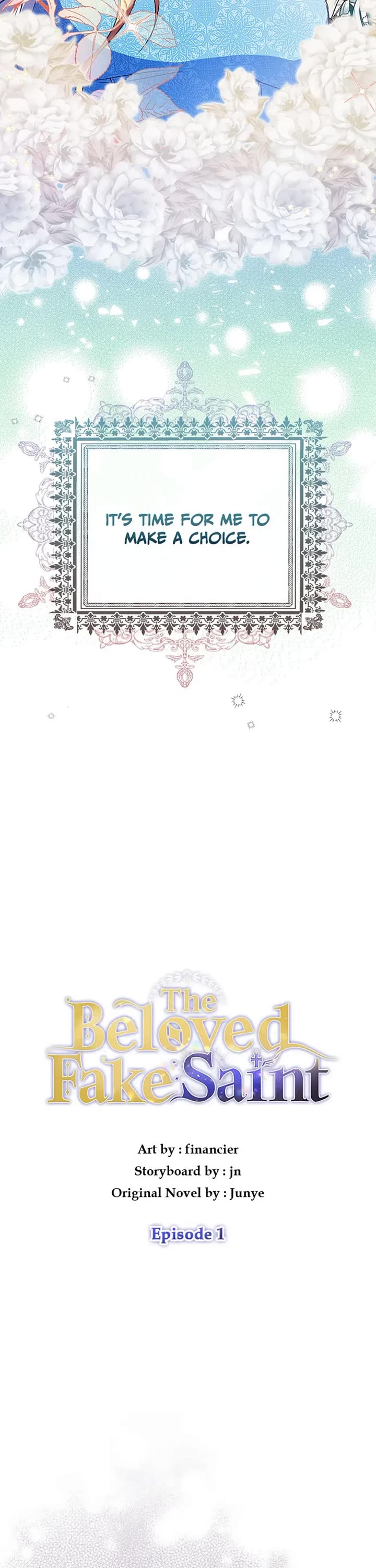 I'm a Fake Saintess But the Gods Are Obsessed With Me chapter 1 page 11