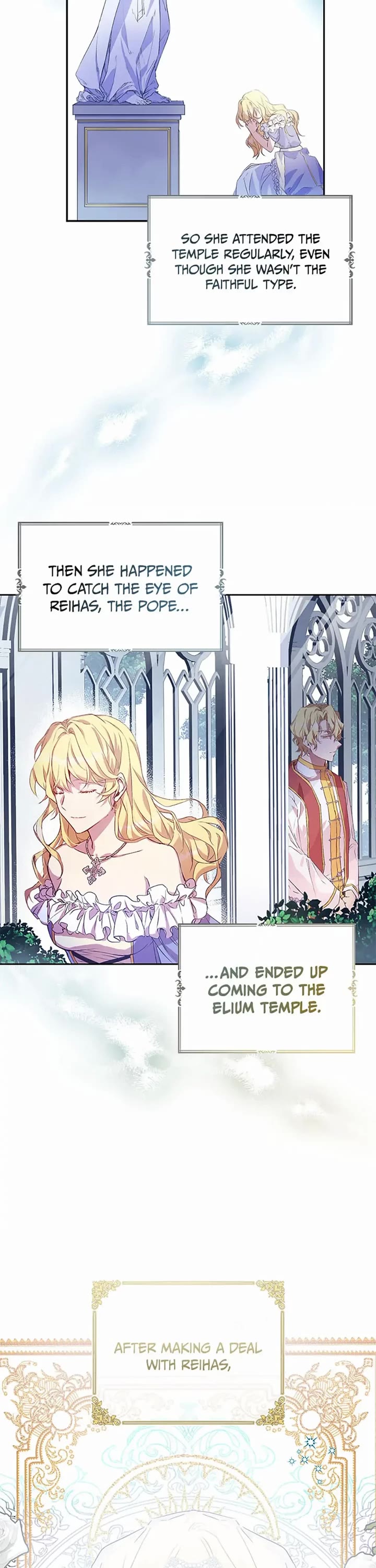 I'm a Fake Saintess But the Gods Are Obsessed With Me chapter 1 page 23