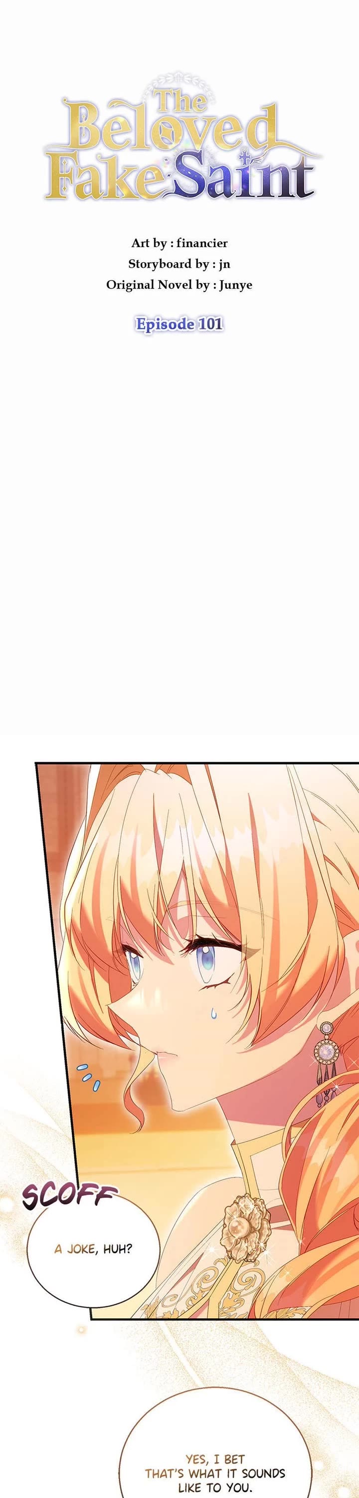 I'm a Fake Saintess But the Gods Are Obsessed With Me chapter 101 page 6