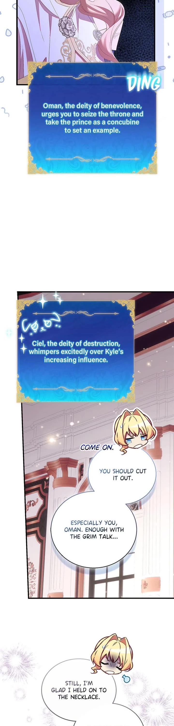 I'm a Fake Saintess But the Gods Are Obsessed With Me chapter 102 page 42