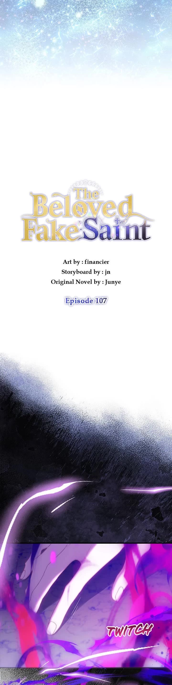 I'm a Fake Saintess But the Gods Are Obsessed With Me chapter 107 page 35