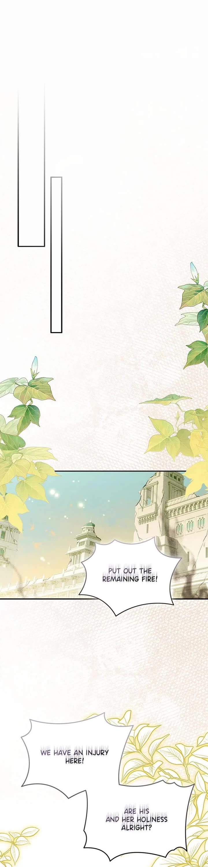 I'm a Fake Saintess But the Gods Are Obsessed With Me chapter 111 page 1