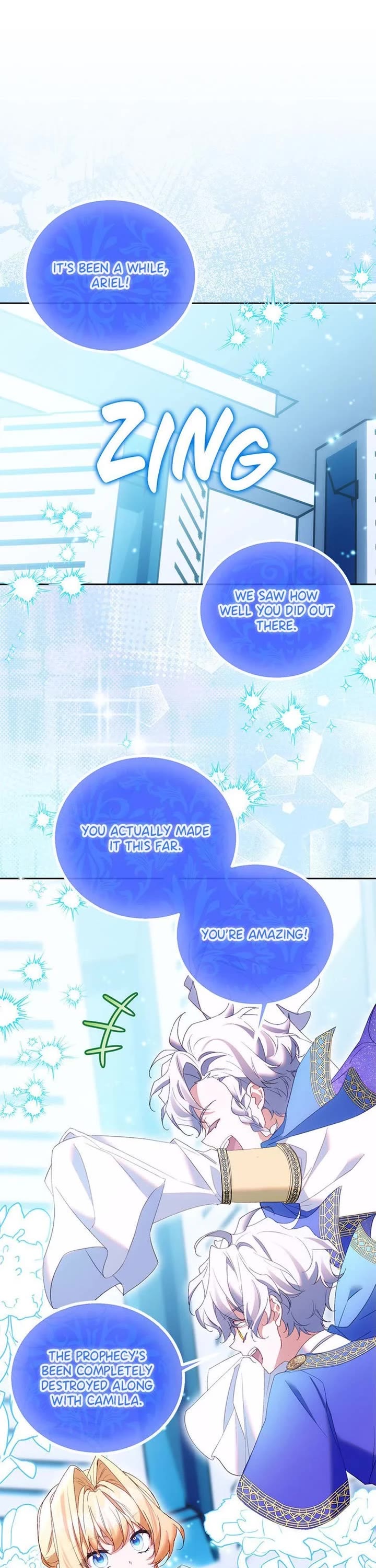 I'm a Fake Saintess But the Gods Are Obsessed With Me chapter 113 page 1