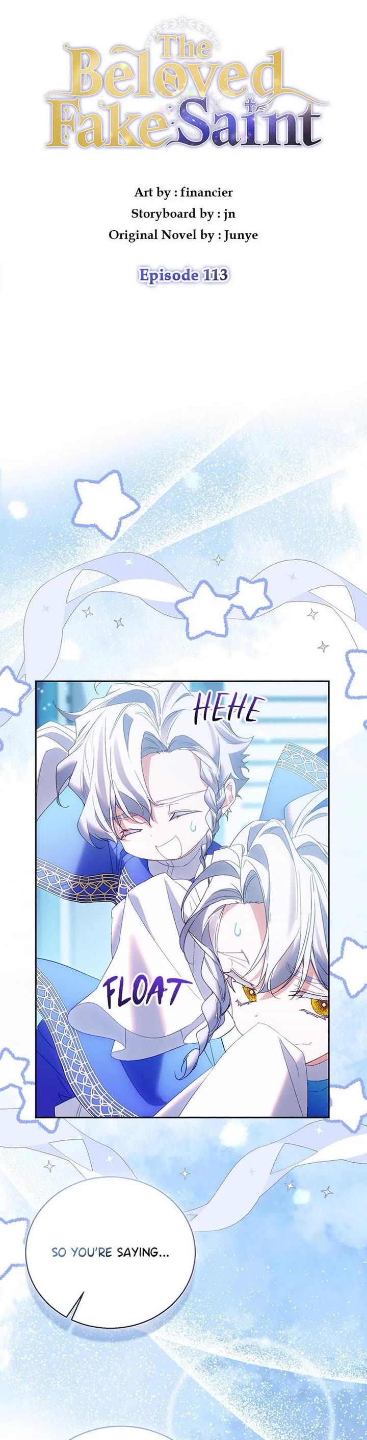 I'm a Fake Saintess But the Gods Are Obsessed With Me chapter 113 page 24