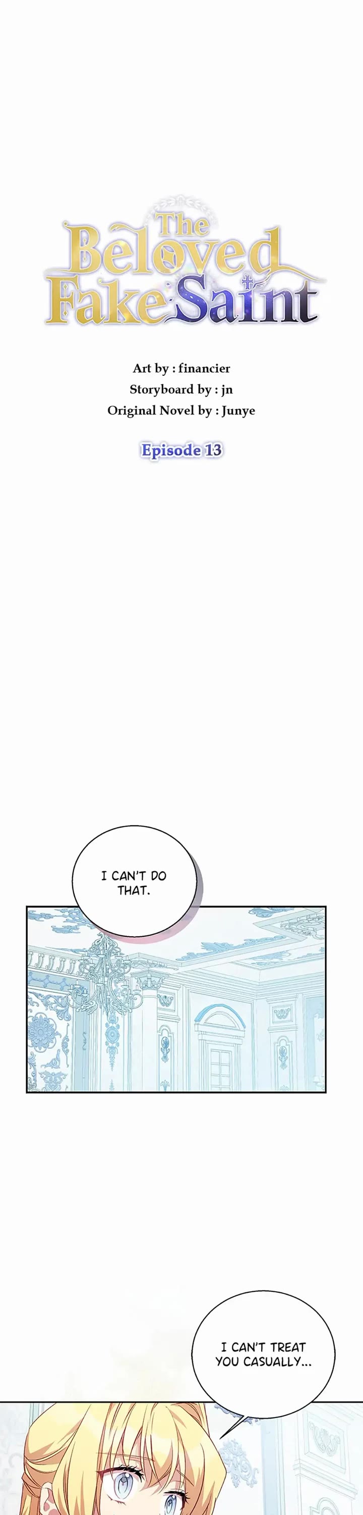 I'm a Fake Saintess But the Gods Are Obsessed With Me chapter 13 page 6