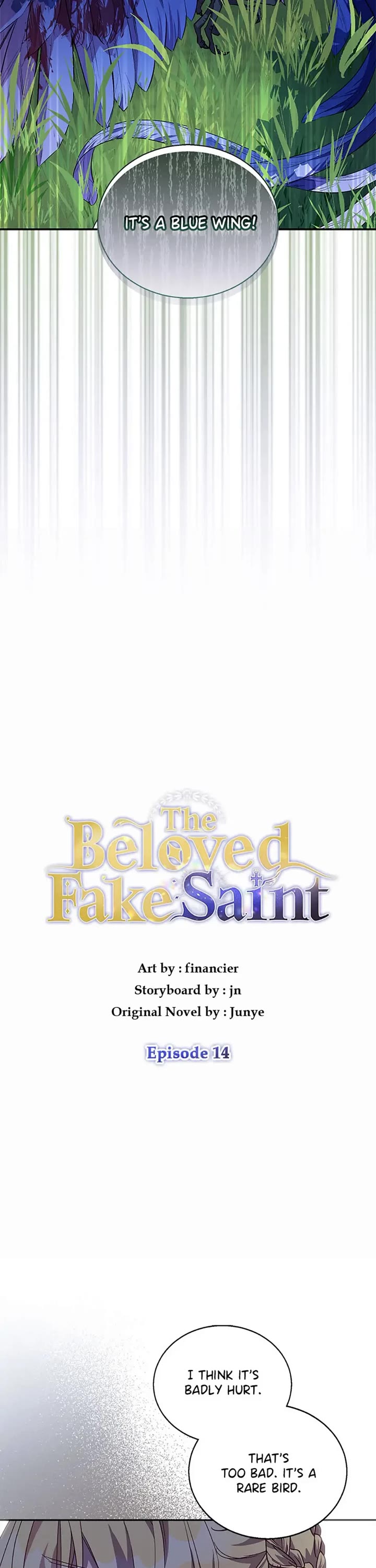 I'm a Fake Saintess But the Gods Are Obsessed With Me chapter 14 page 13