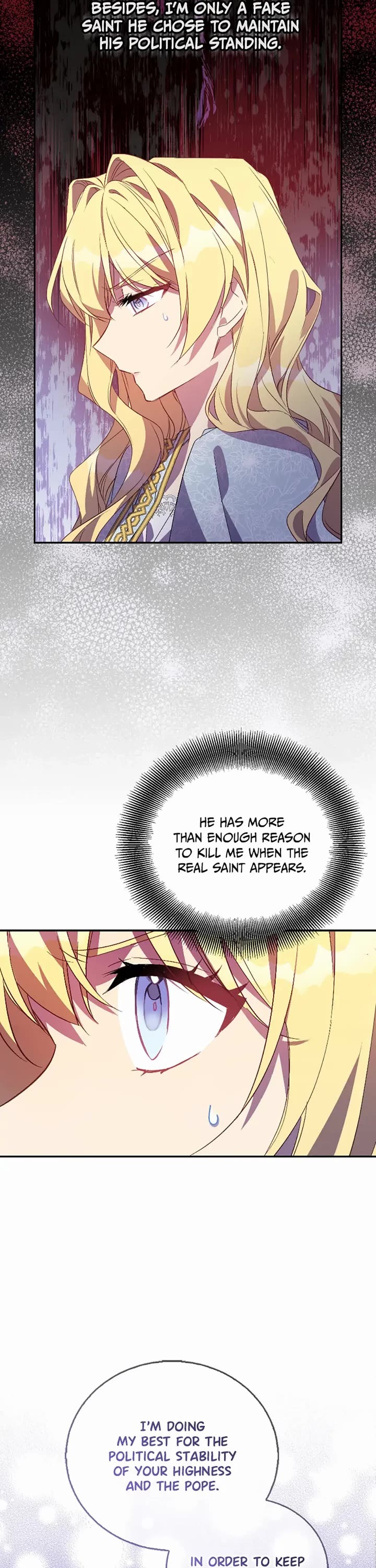 I'm a Fake Saintess But the Gods Are Obsessed With Me chapter 17 page 22