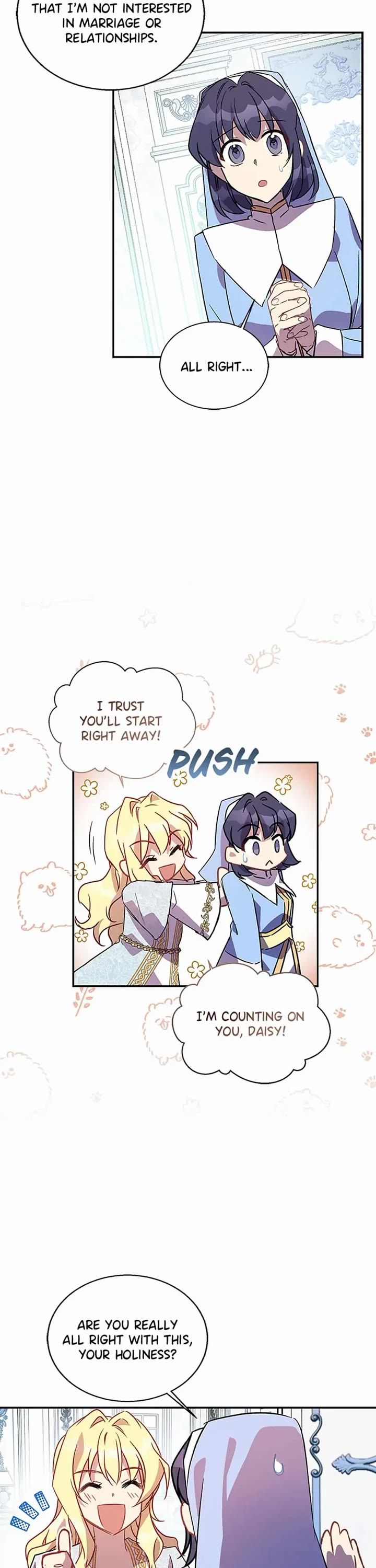 I'm a Fake Saintess But the Gods Are Obsessed With Me chapter 18 page 28