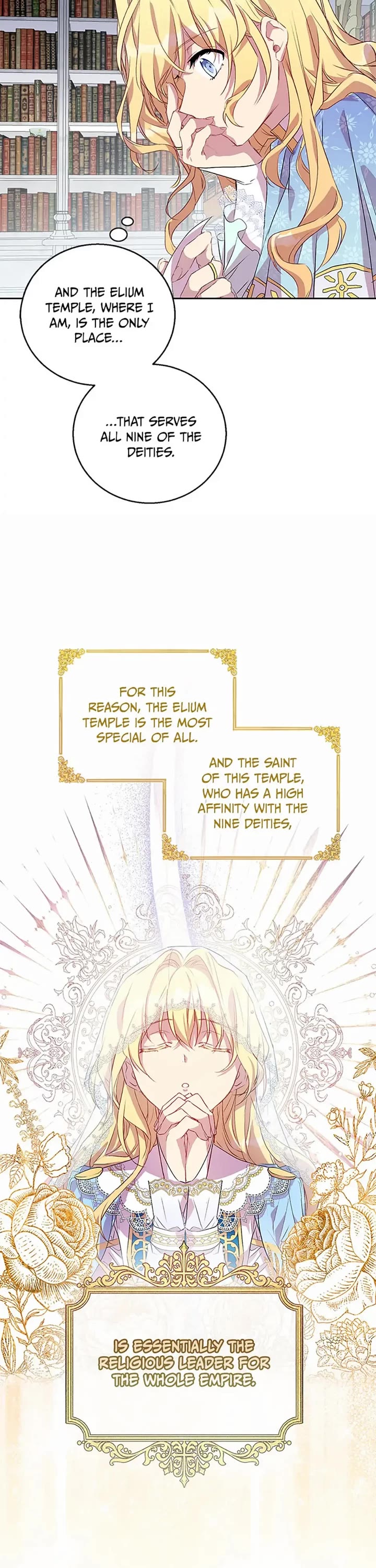 I'm a Fake Saintess But the Gods Are Obsessed With Me chapter 2 page 23