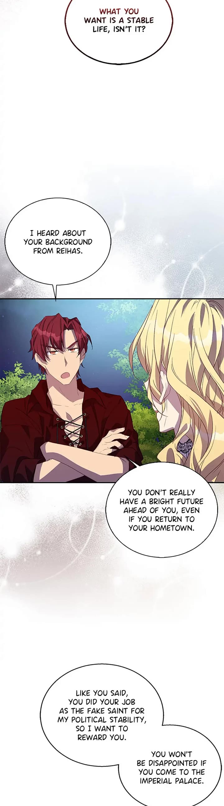 I'm a Fake Saintess But the Gods Are Obsessed With Me chapter 26 page 24