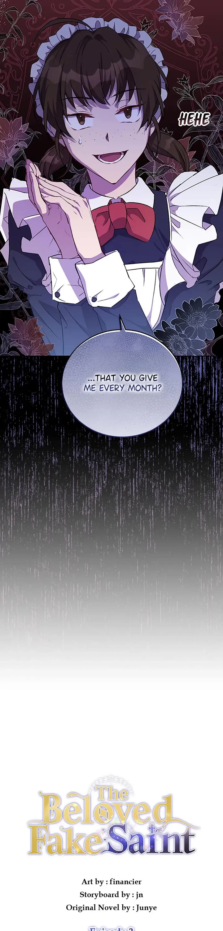 I'm a Fake Saintess But the Gods Are Obsessed With Me chapter 3 page 11