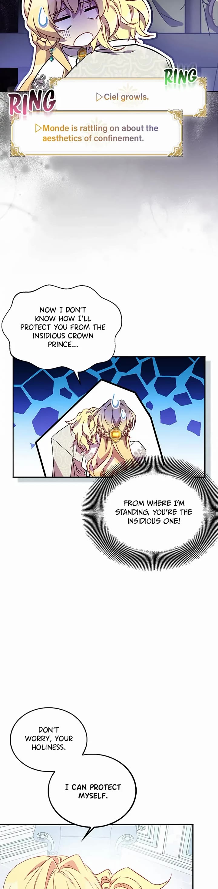 I'm a Fake Saintess But the Gods Are Obsessed With Me chapter 32 page 29