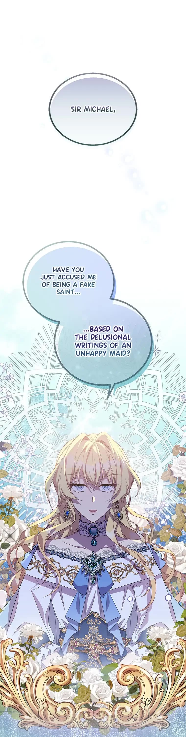 I'm a Fake Saintess But the Gods Are Obsessed With Me chapter 34 page 1