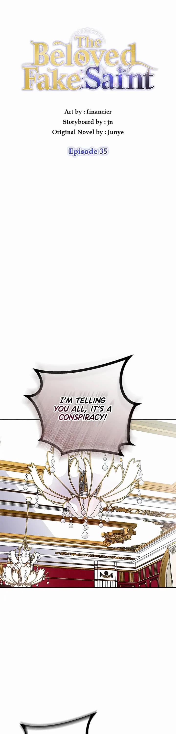 I'm a Fake Saintess But the Gods Are Obsessed With Me chapter 35 page 3