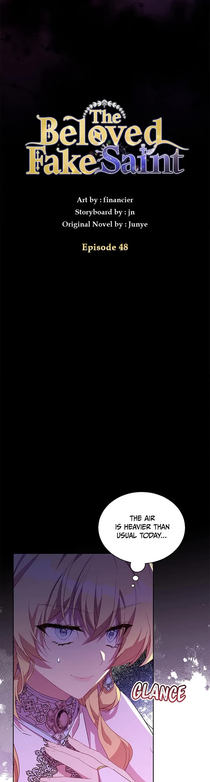 I'm a Fake Saintess But the Gods Are Obsessed With Me chapter 48 page 5