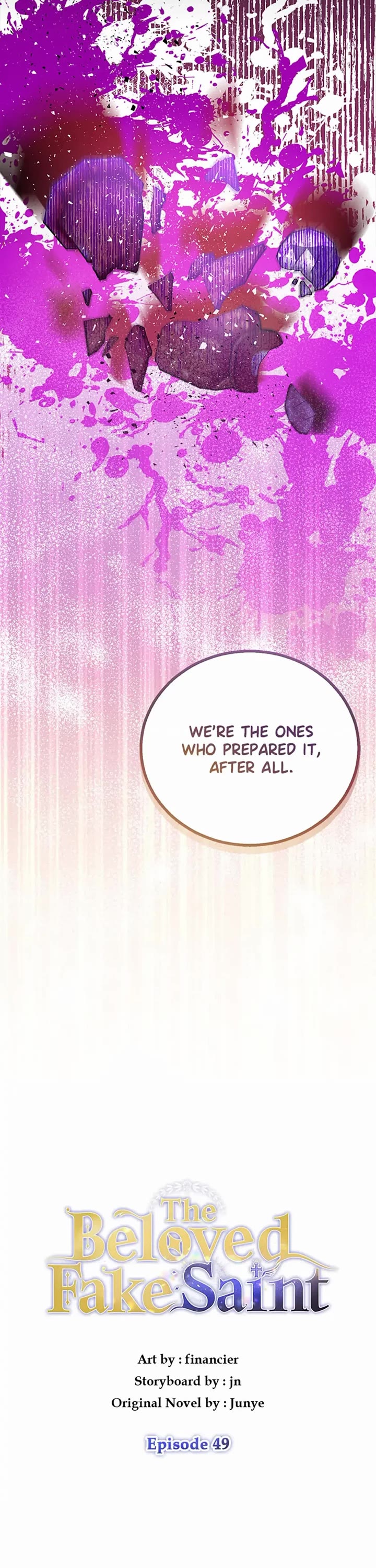 I'm a Fake Saintess But the Gods Are Obsessed With Me chapter 49 page 8