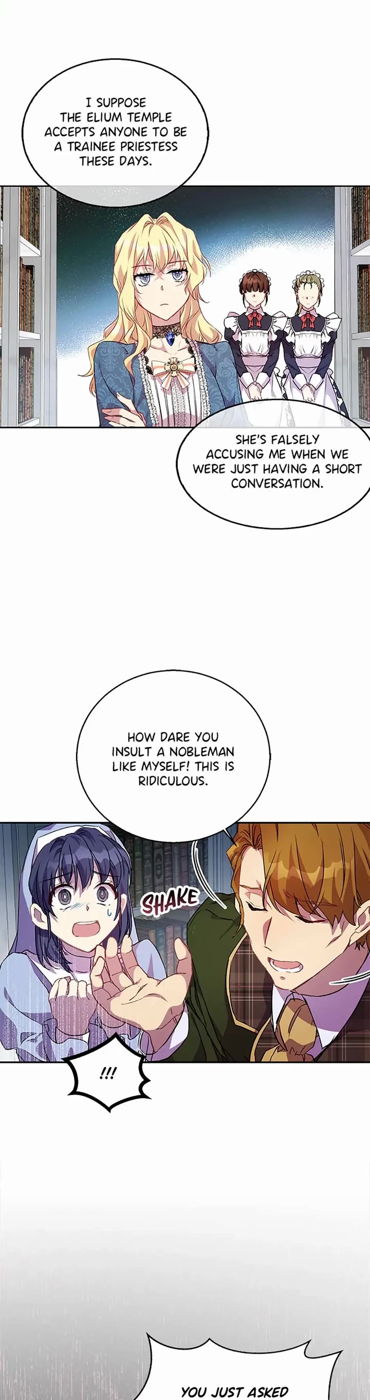 I'm a Fake Saintess But the Gods Are Obsessed With Me chapter 5 page 24