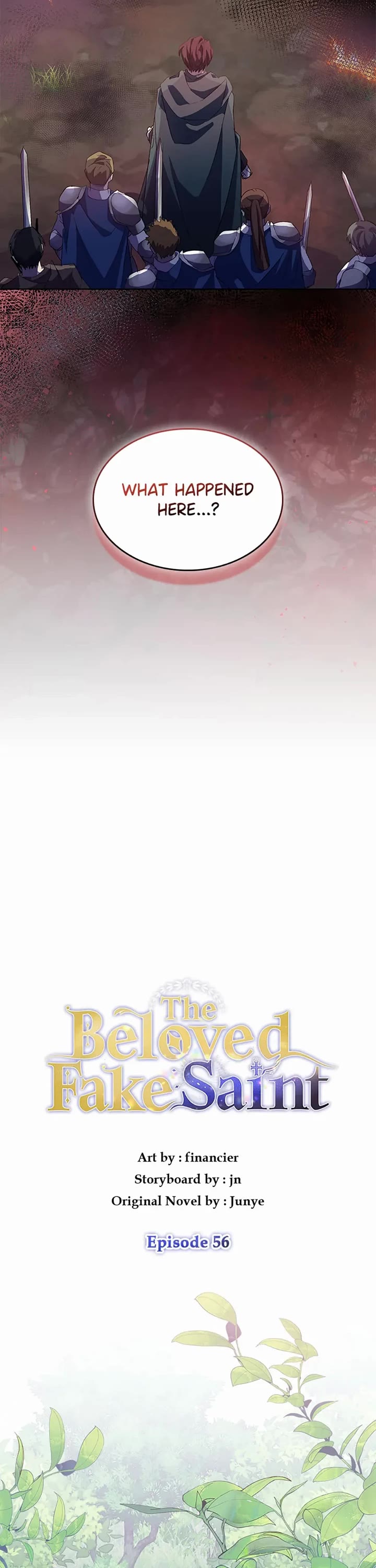 I'm a Fake Saintess But the Gods Are Obsessed With Me chapter 56 page 22