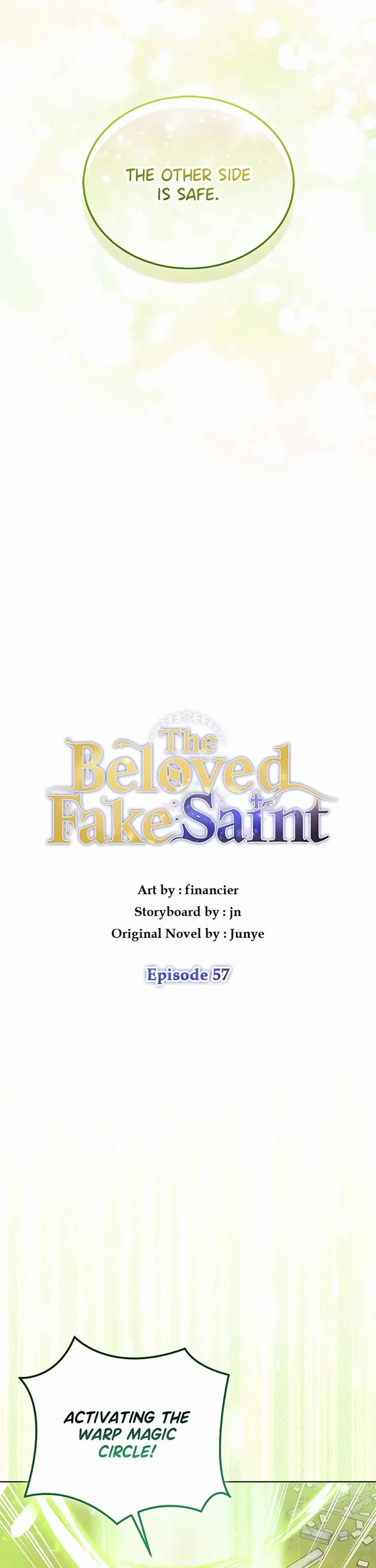 I'm a Fake Saintess But the Gods Are Obsessed With Me chapter 57 page 8