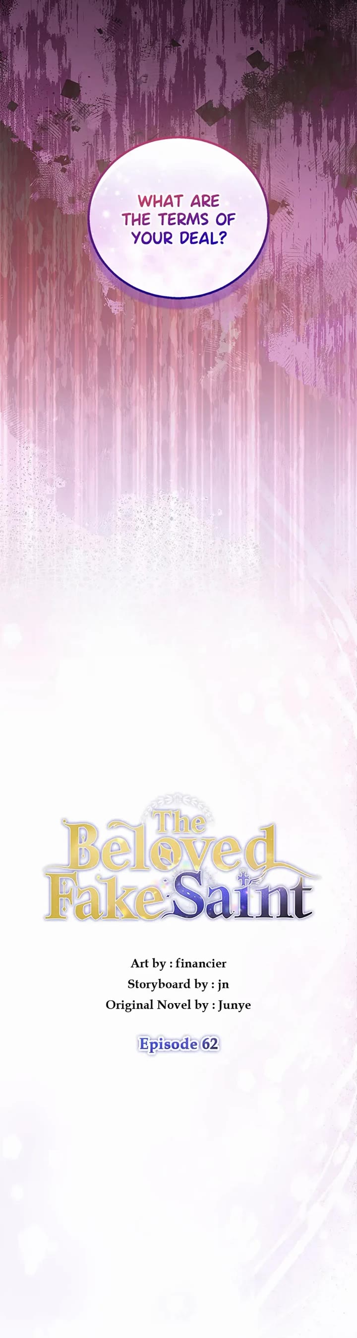 I'm a Fake Saintess But the Gods Are Obsessed With Me chapter 62 page 15