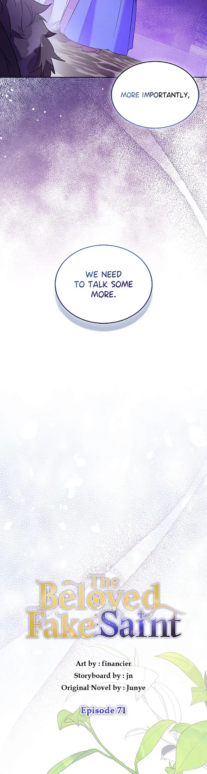 I'm a Fake Saintess But the Gods Are Obsessed With Me chapter 71 page 10