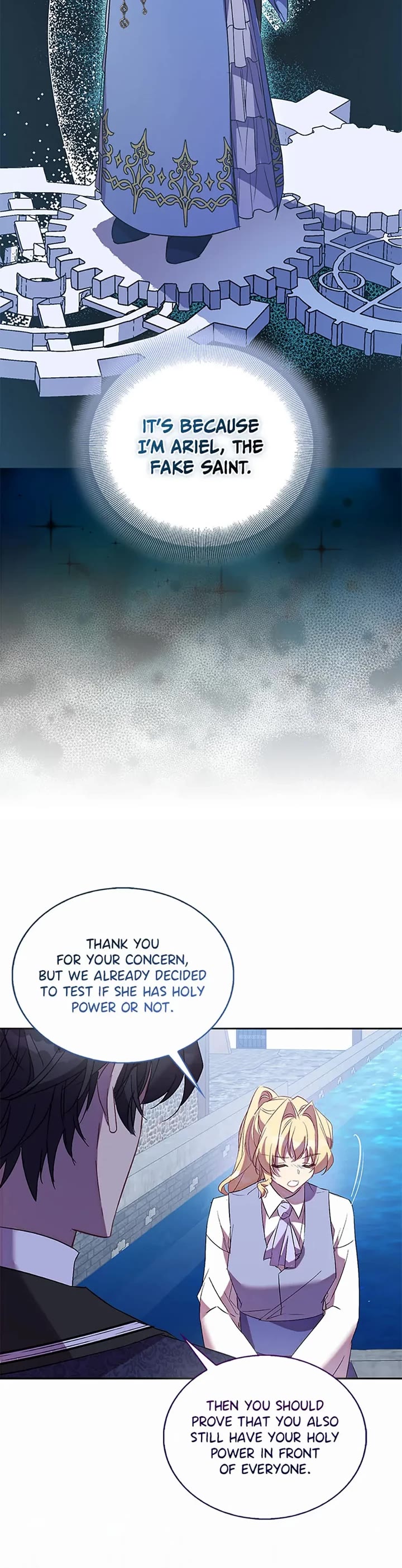 I'm a Fake Saintess But the Gods Are Obsessed With Me chapter 71 page 34