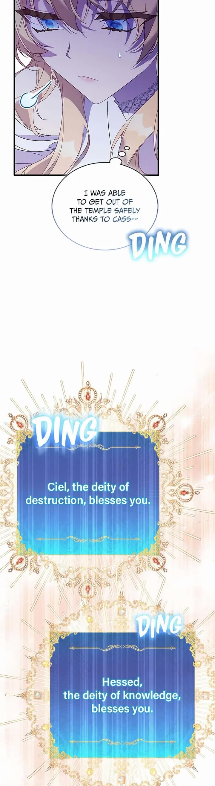 I'm a Fake Saintess But the Gods Are Obsessed With Me chapter 74 page 9