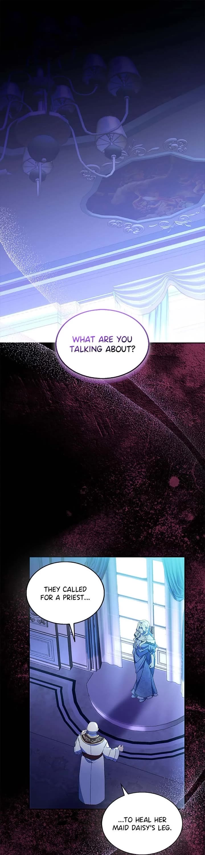 I'm a Fake Saintess But the Gods Are Obsessed With Me chapter 79 page 1