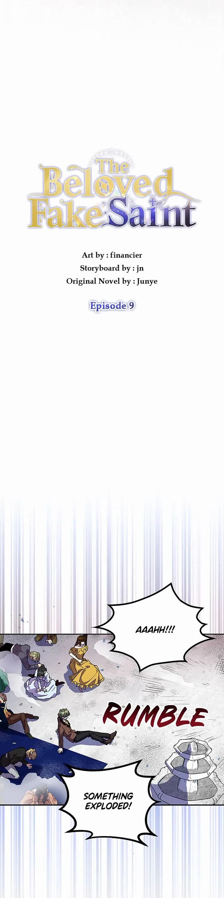 I'm a Fake Saintess But the Gods Are Obsessed With Me chapter 9 page 10