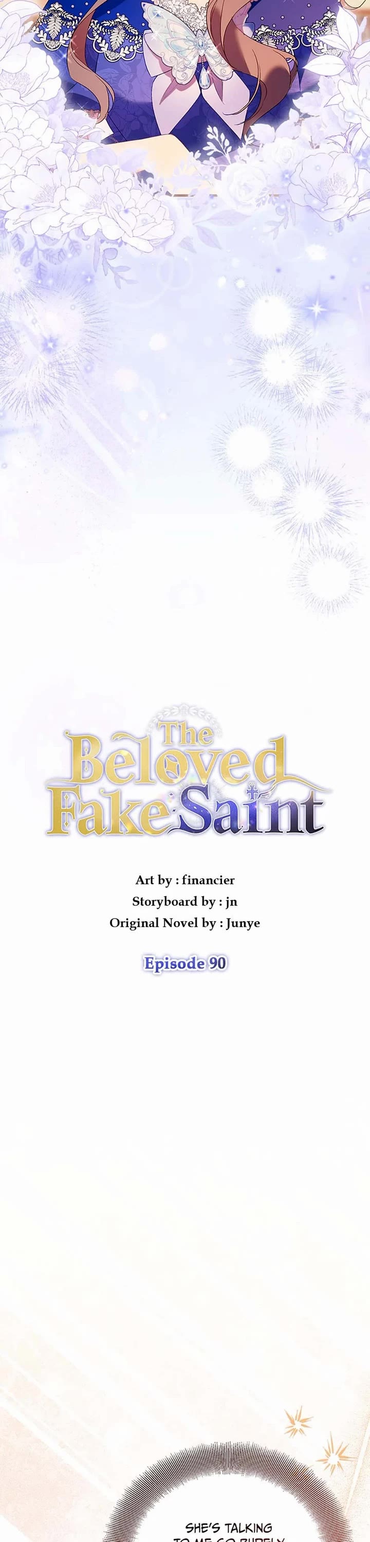 I'm a Fake Saintess But the Gods Are Obsessed With Me chapter 90 page 2