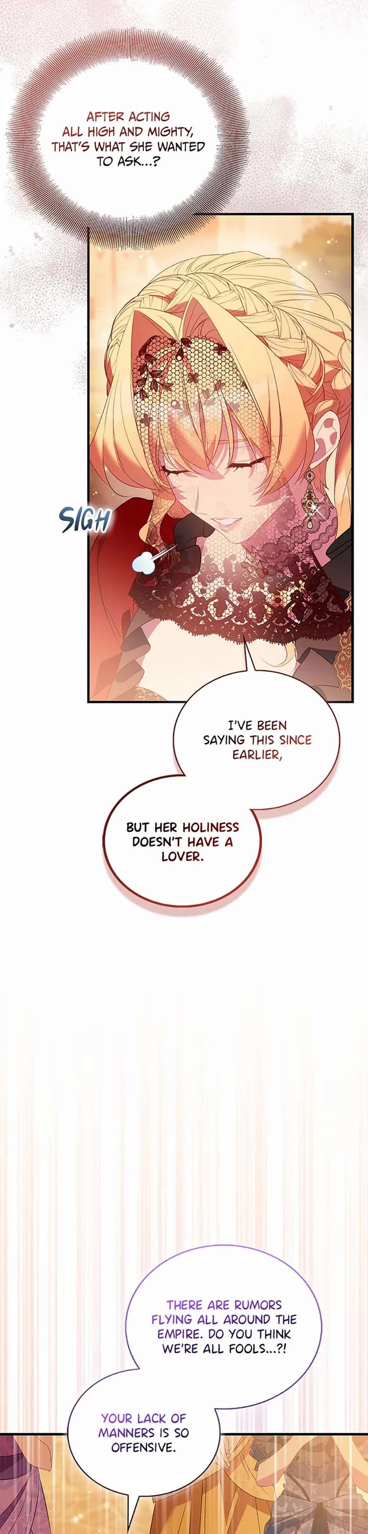 I'm a Fake Saintess But the Gods Are Obsessed With Me chapter 90 page 6